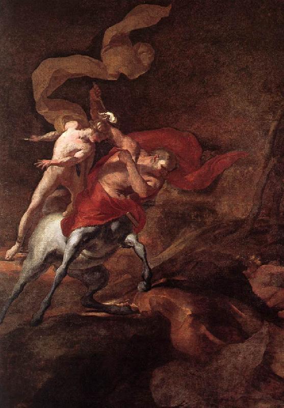 PUGET, Pierre The Education of Achilles by Chiron ar oil painting picture